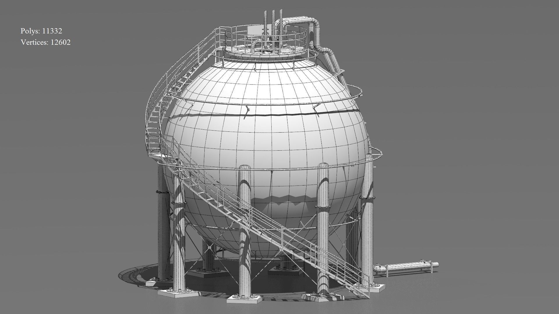 Industrial tanks 3D model_17