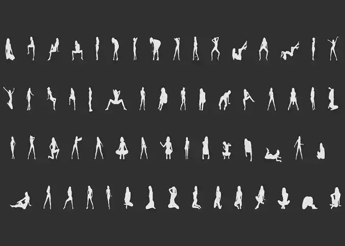 Sexy Silhouettes Pack 02