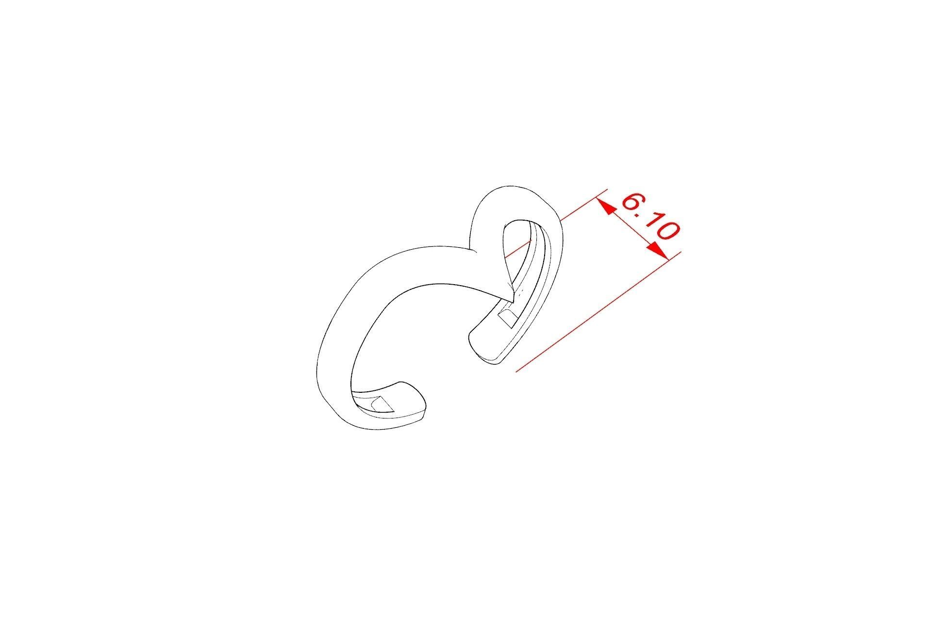 Falang ring 3D print model_1