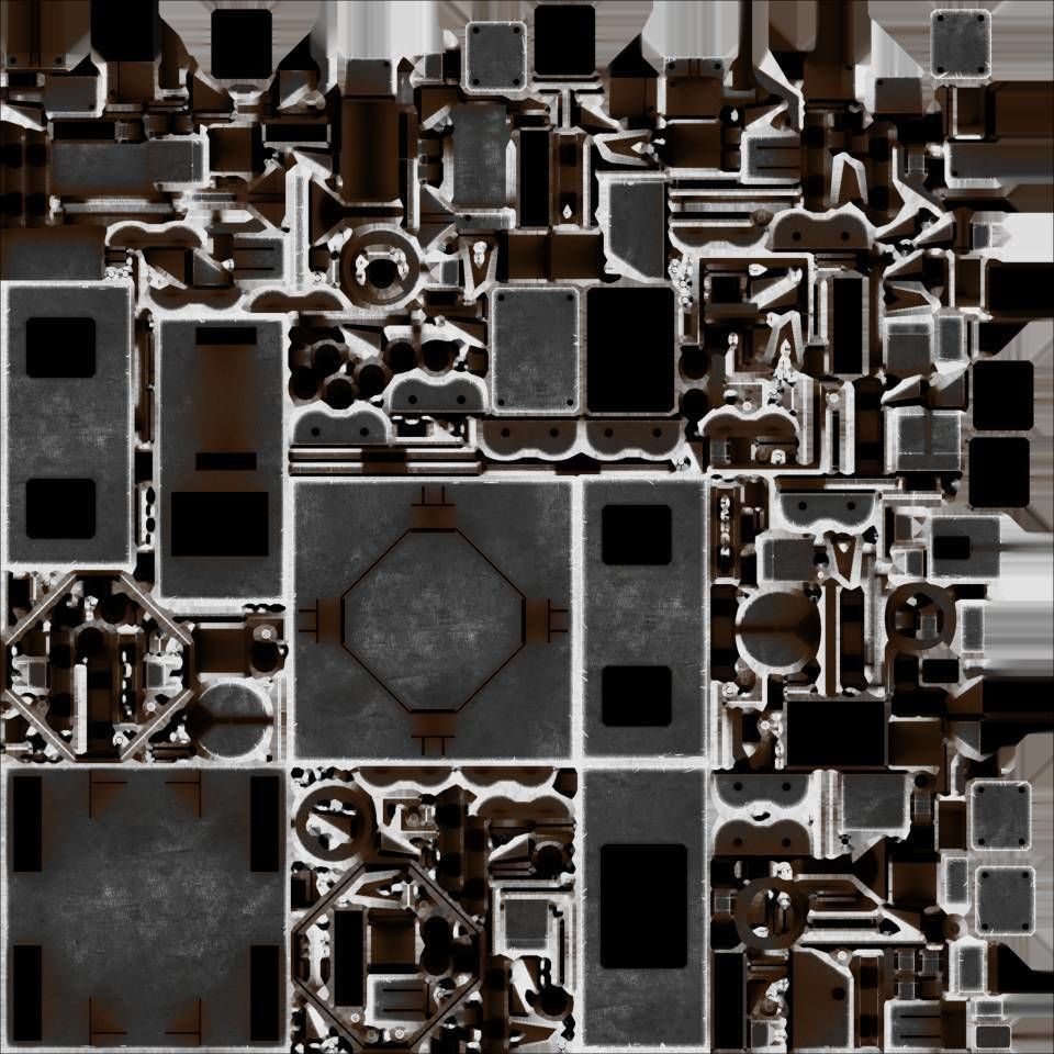 Naval mine Low-poly 3D model_10