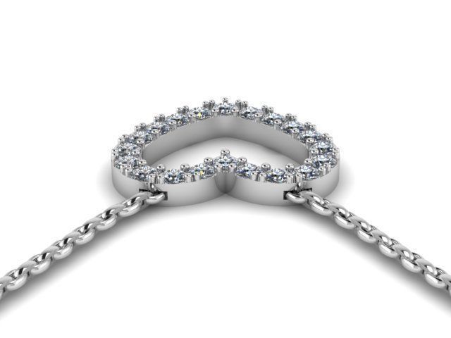 Heart Pendant 3D print model_2