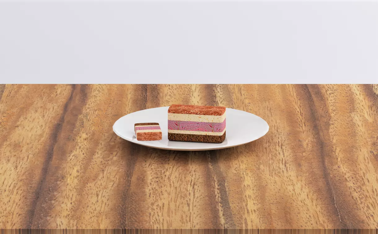 Angel Cake 3d model low poly  Low-poly 3D model_0