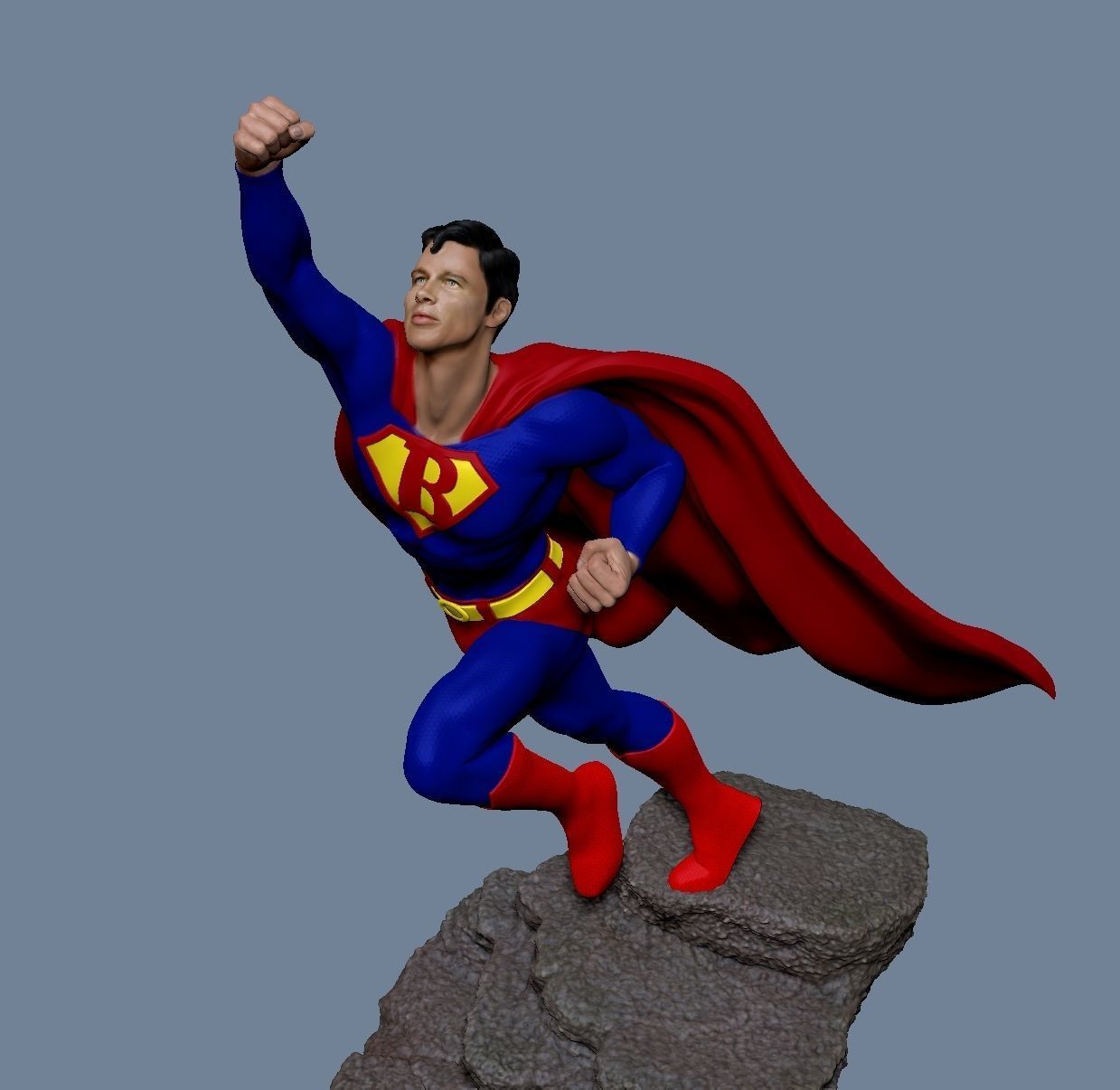 Super Hero Brat Pitt  3D print model_9