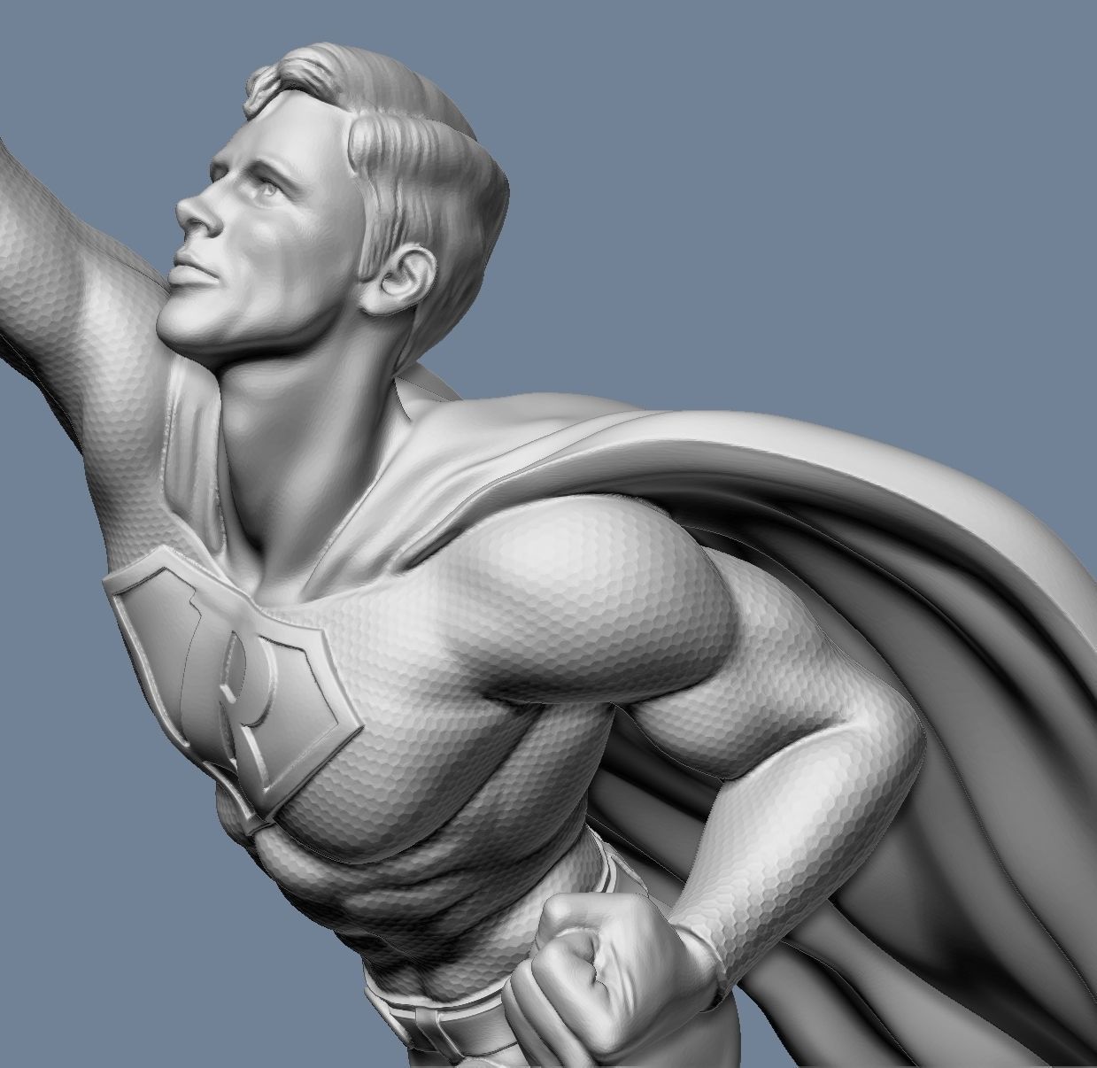 Super Hero Brat Pitt  3D print model_8