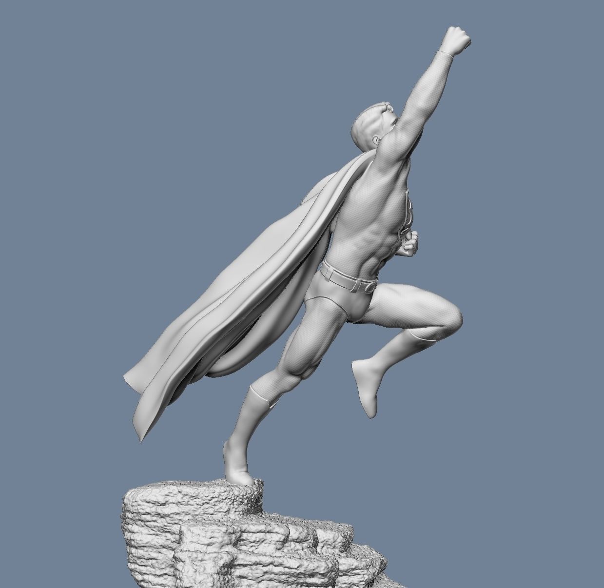 Super Hero Brat Pitt  3D print model_5