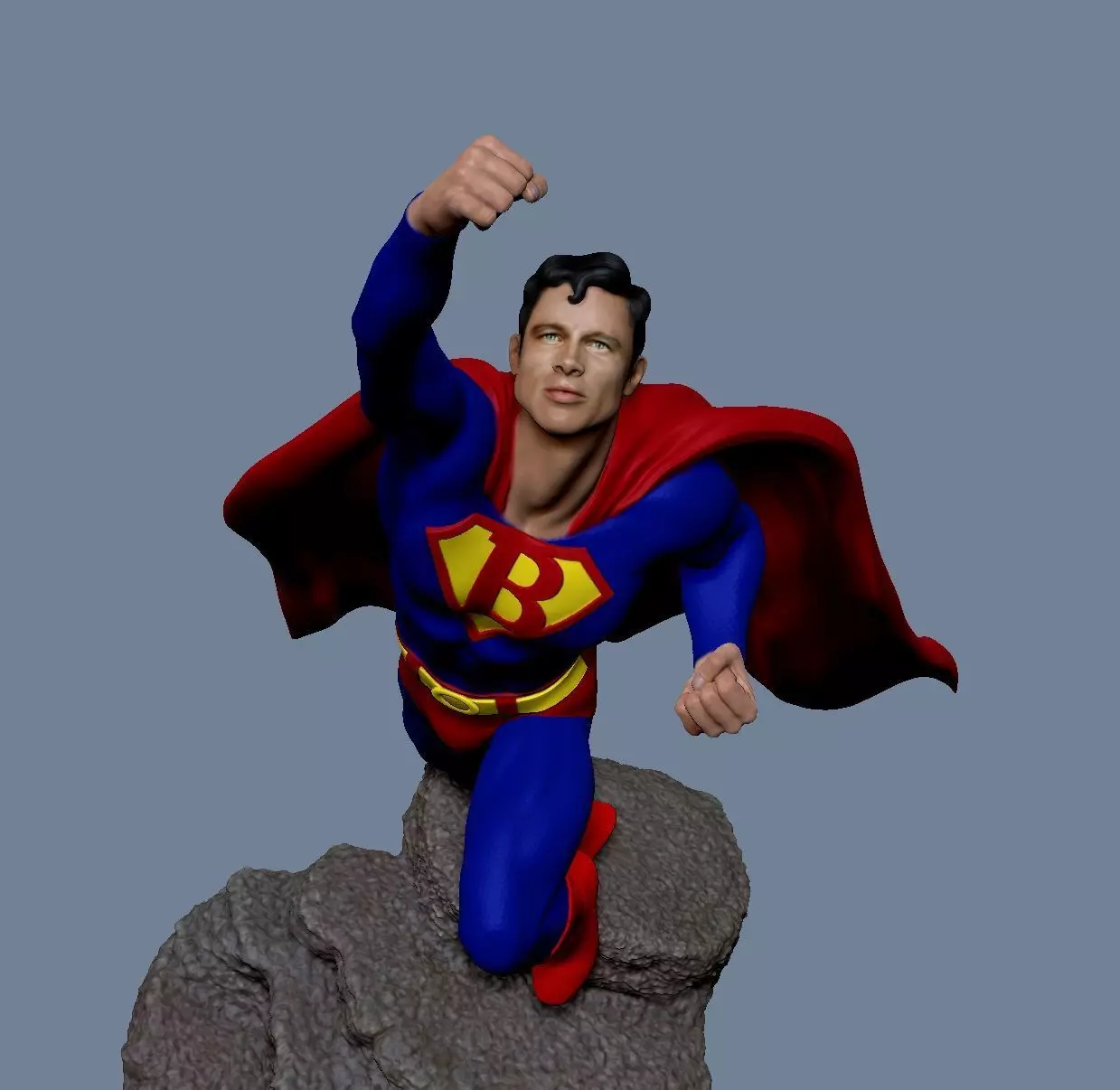 Super Hero Brat Pitt  3D print model_0