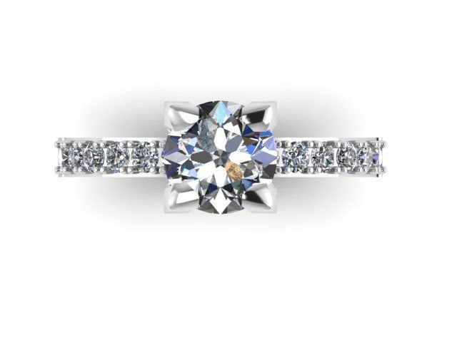 Round Center Ring 3D print model_1