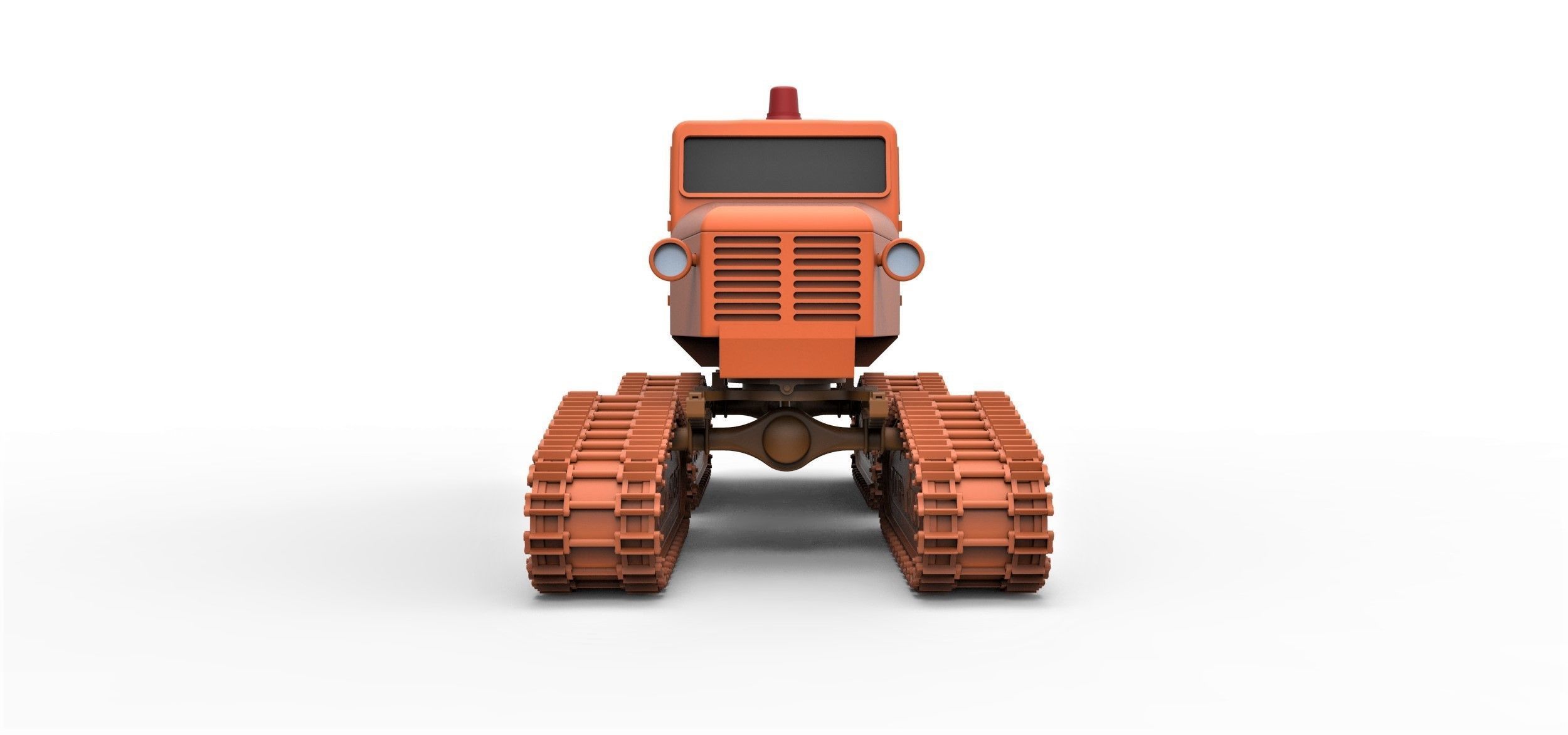 Tucker Sno-Cat 442a Scale 1 to 24 3D print model_5