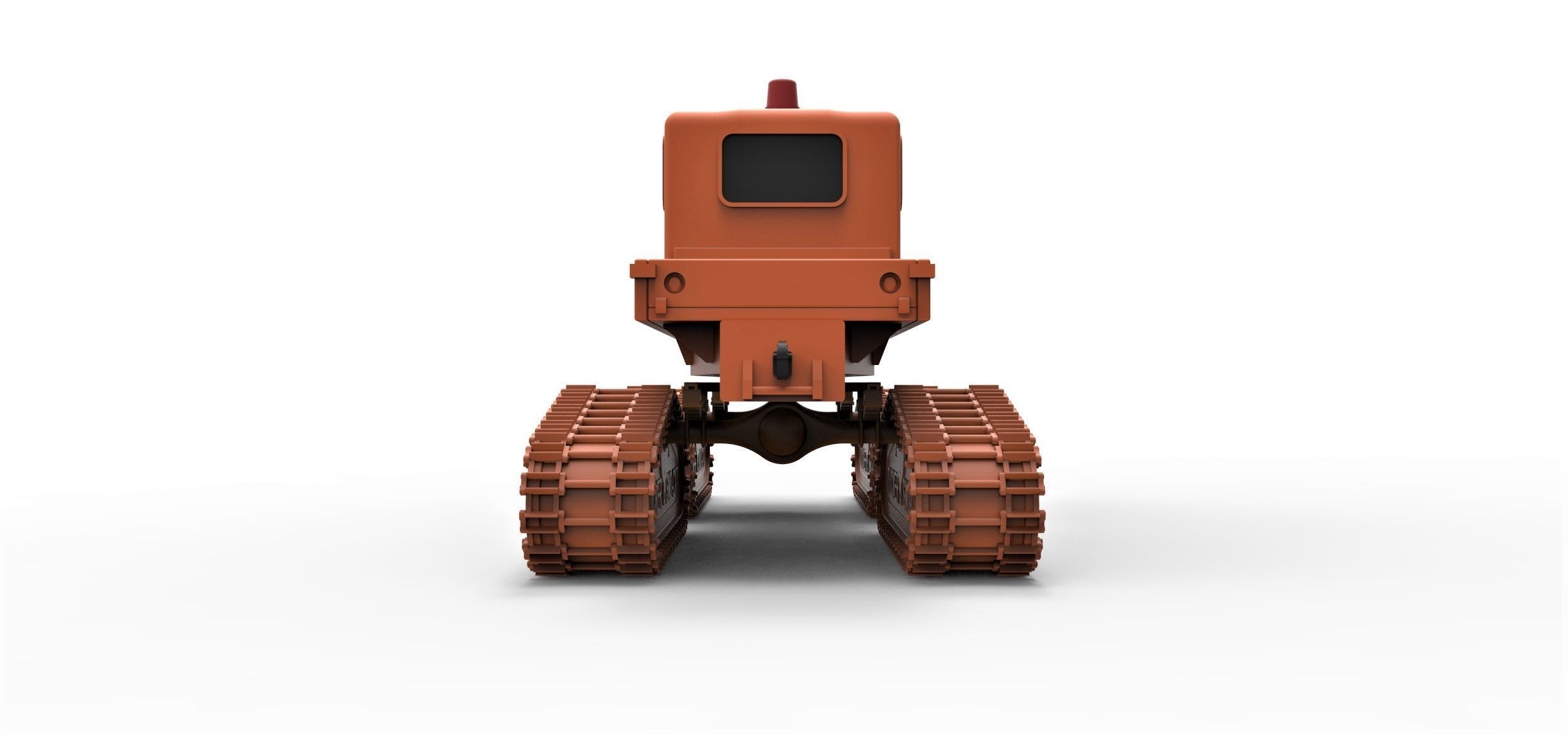 Tucker Sno-Cat 442a Scale 1 to 24 3D print model_12