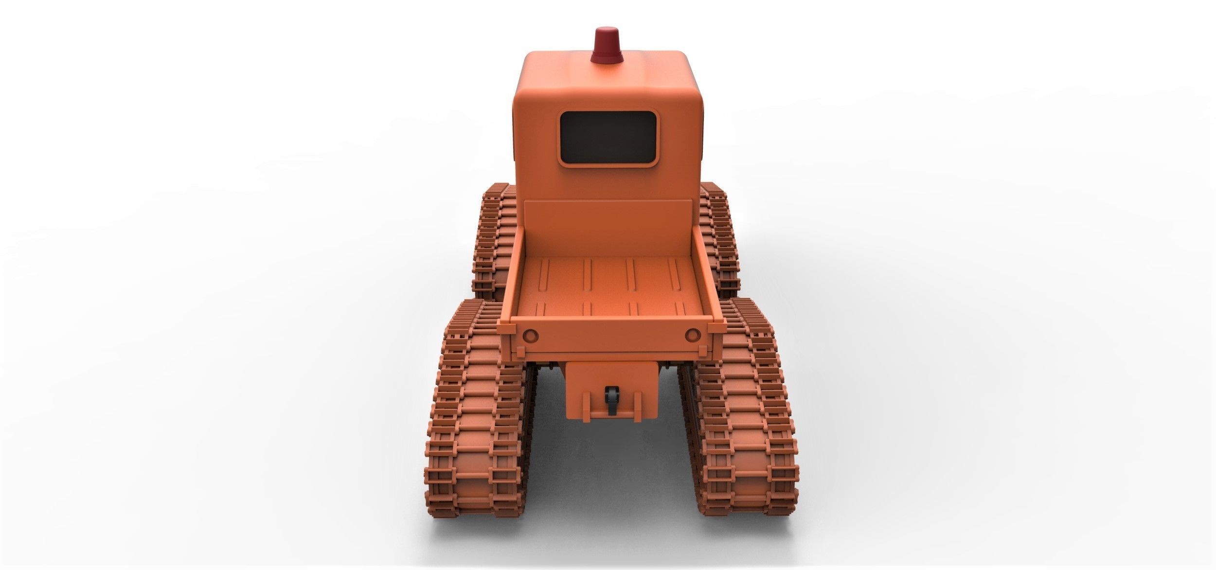 Tucker Sno-Cat 442a Scale 1 to 24 3D print model_11