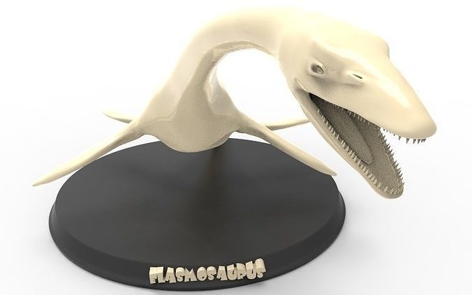 Elasmosaurus Printable 3D print model