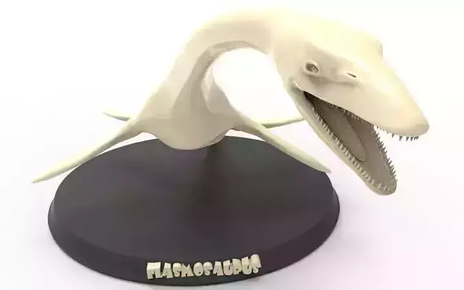 Elasmosaurus Printable 3D print model