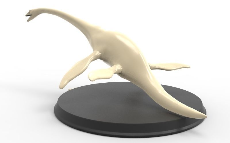 Elasmosaurus Printable 3D print model_4