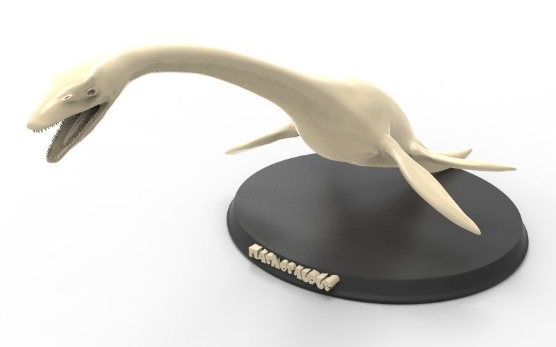 Elasmosaurus Printable 3D print model_1