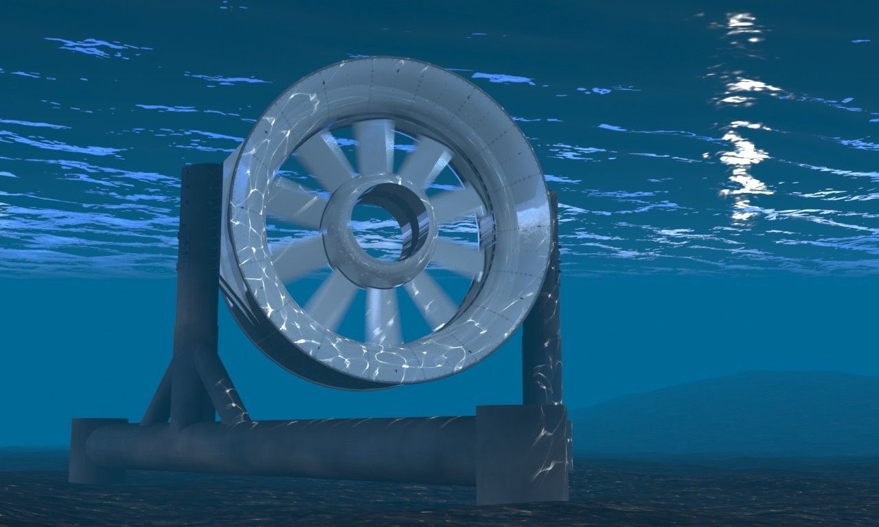 Marine turbine 3D model_6