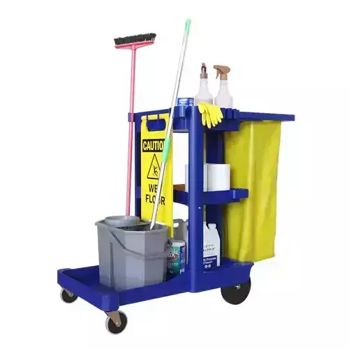 Cleaning cart 3D model