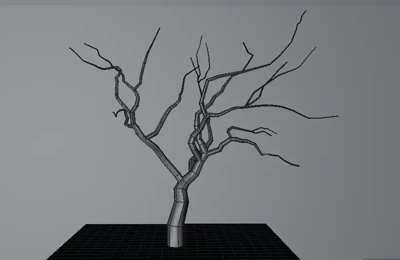 tree 01 Free low-poly 3D model_0