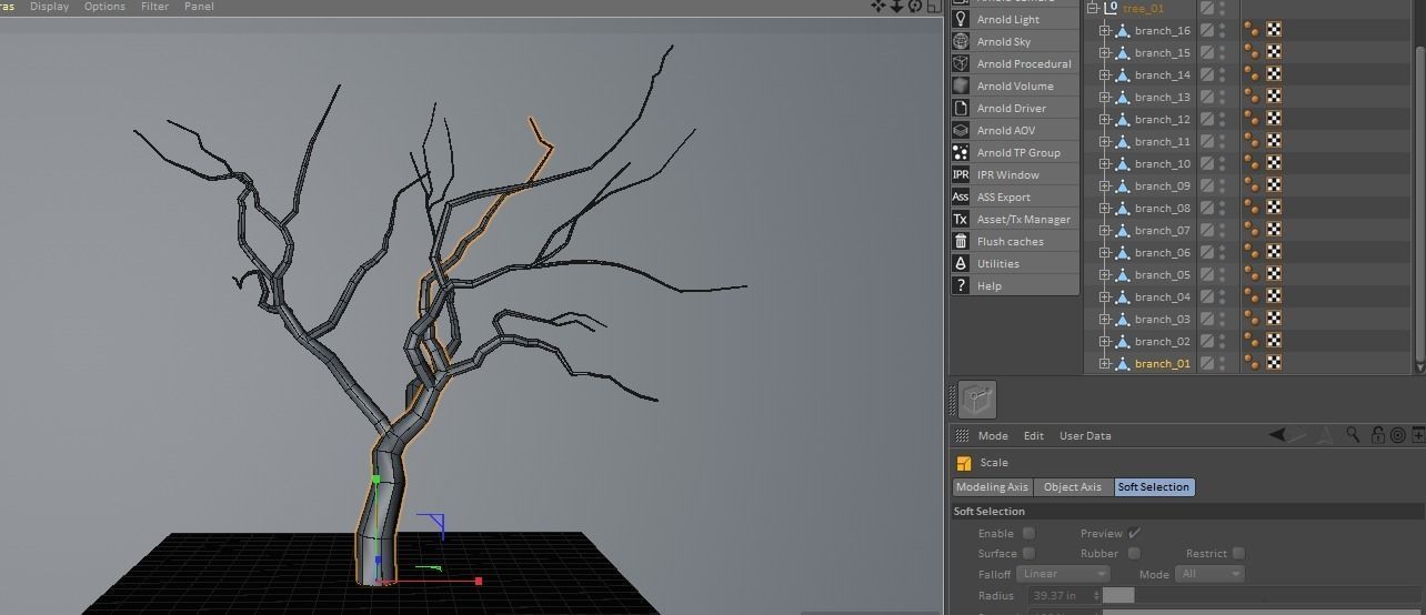 tree 01 Free low-poly 3D model_5