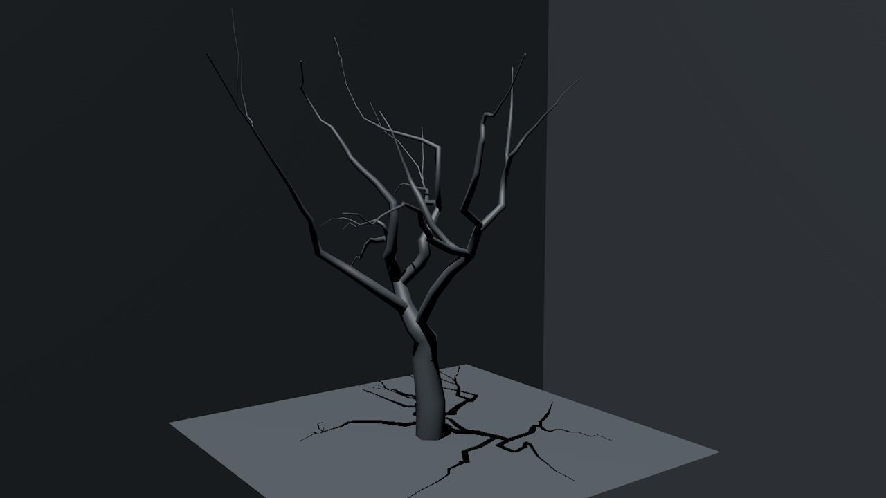 tree 01 Free low-poly 3D model_3