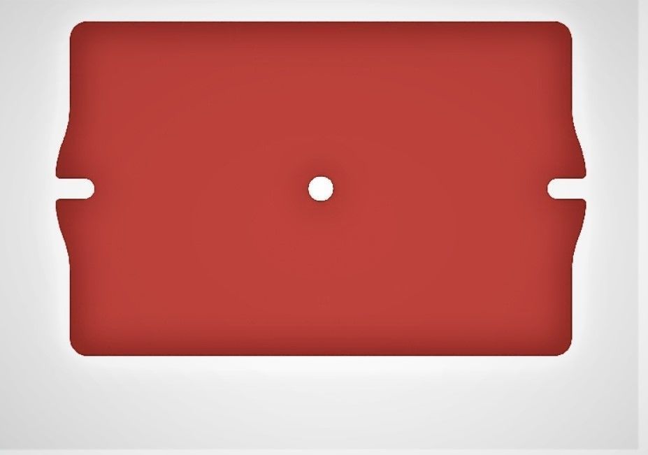 Vat cover for Resin LCD UV Flyingbear Shine 3D printer 3D print model_2