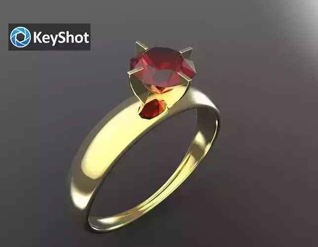 The Golden Ring 3D model