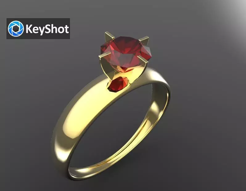 The Golden Ring 3D model_0
