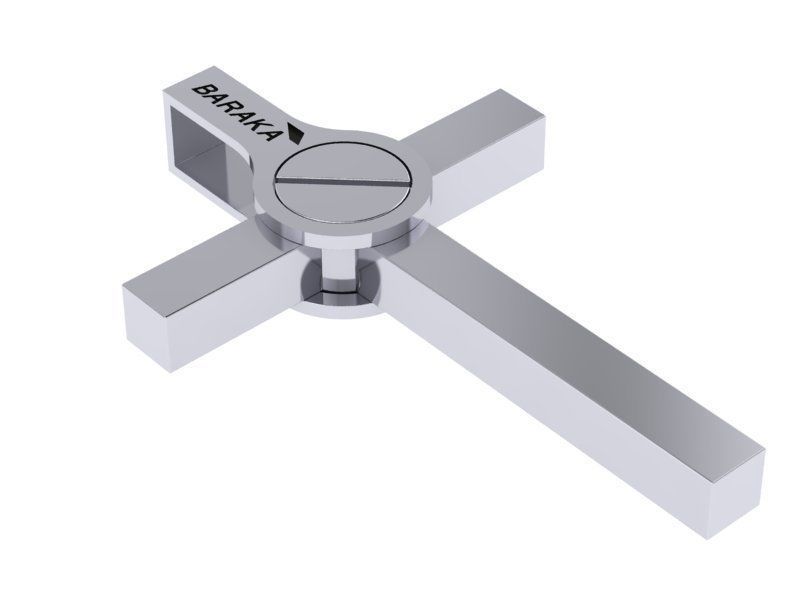 Cross BARAKA 3D print model_3