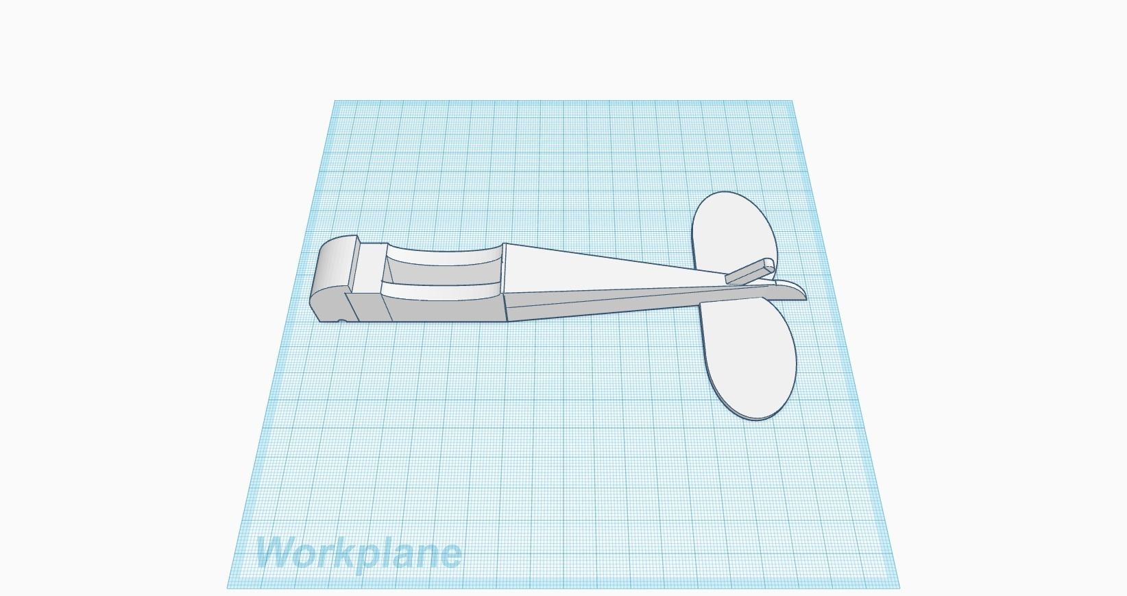 Modular Toy Biplane 3D print model_7