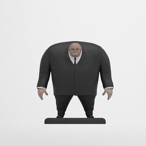 King Pin Low-poly 3D model