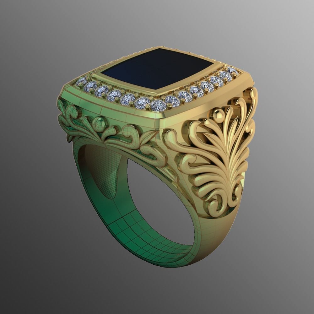 Ring od 120 3D print model_1