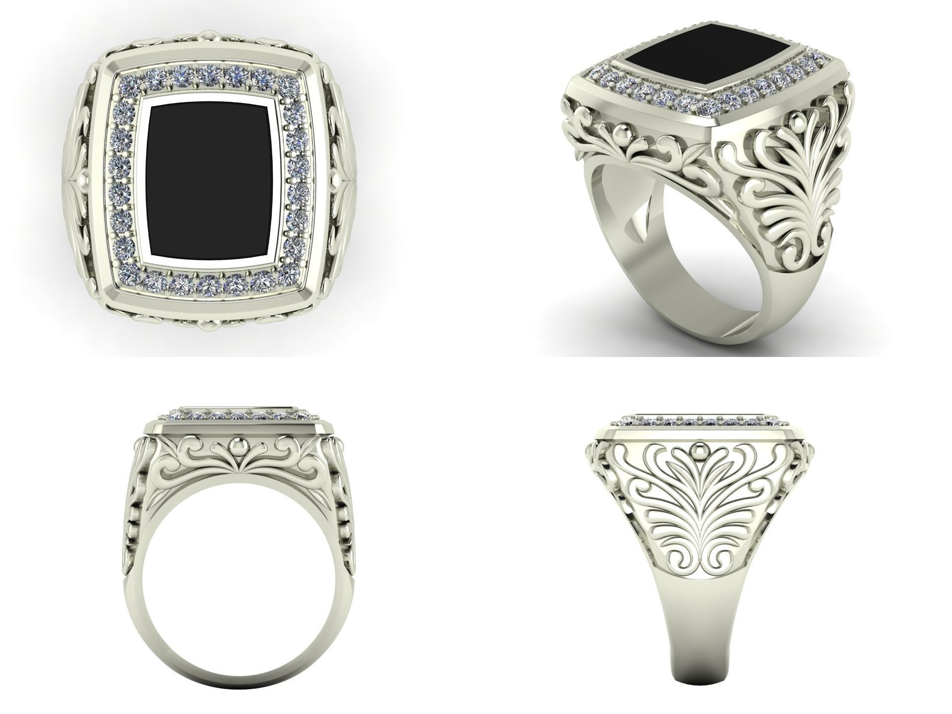 Ring od 120 3D print model_4