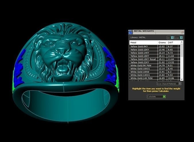 Ring model 385 3D model