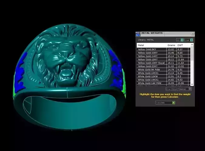 Ring model 385 3D model