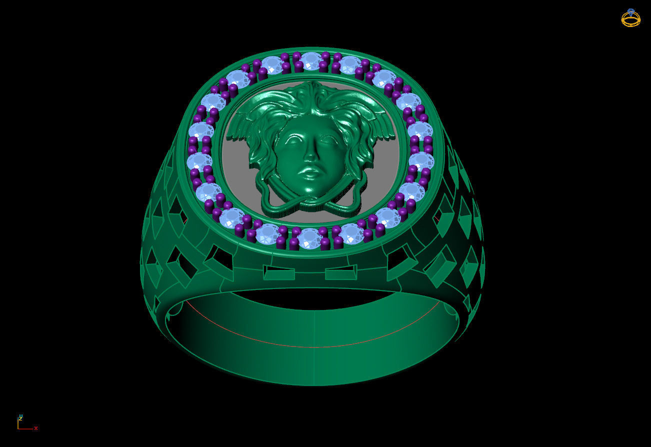 Ring model 387 3D model_2