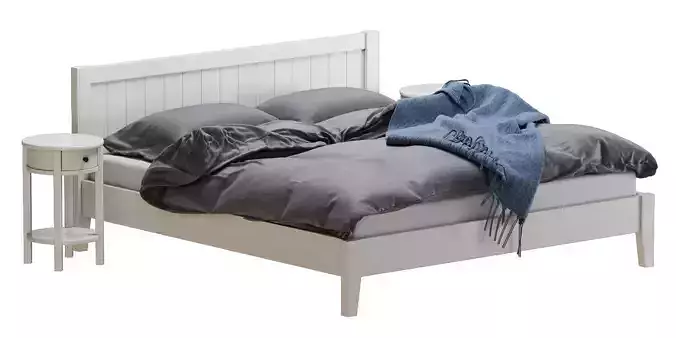 Jysk NORDBY bed 3D model