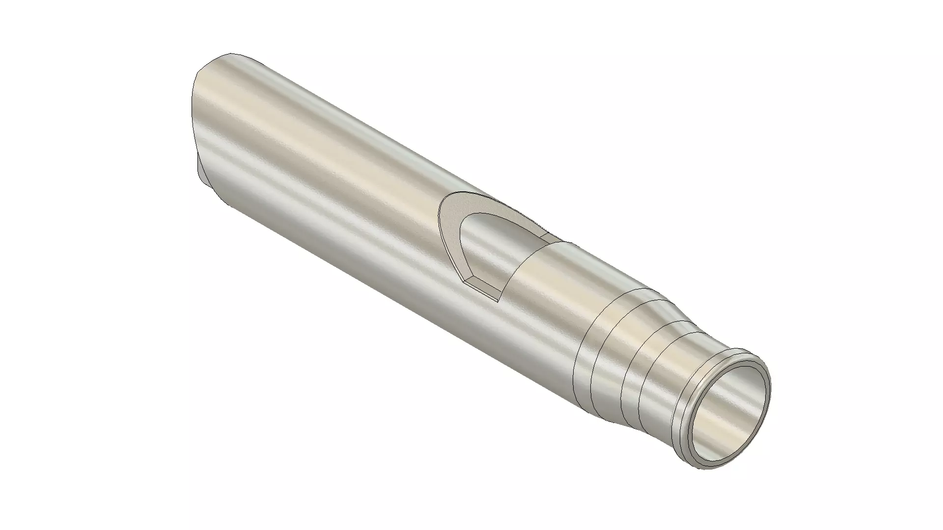 Whistle keychain 3D print model_0