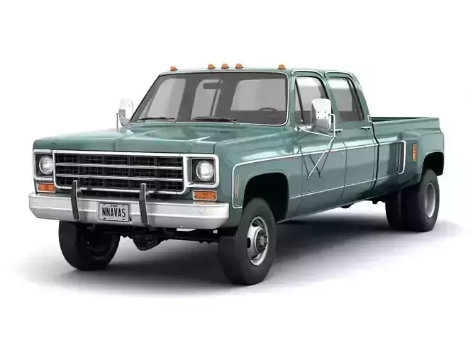 GENERIC PICKUP TRUCK 9 3D model