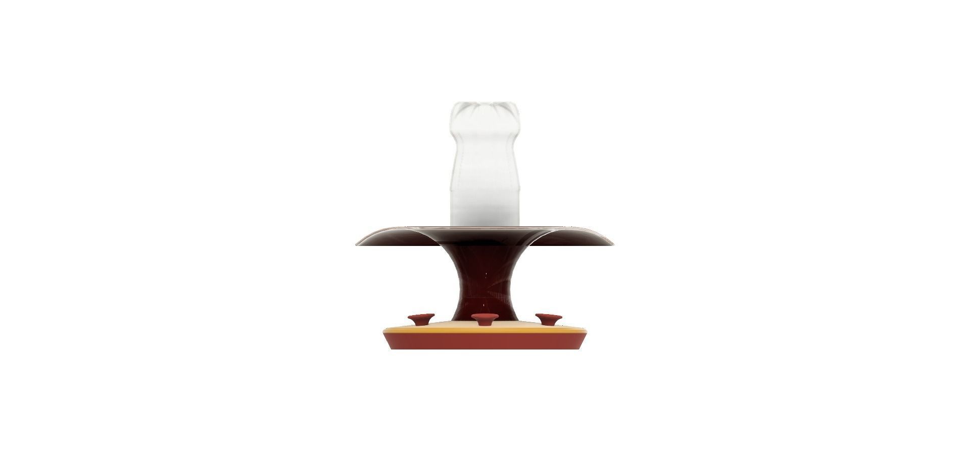 Hummingbird Feeder 3D print model_3