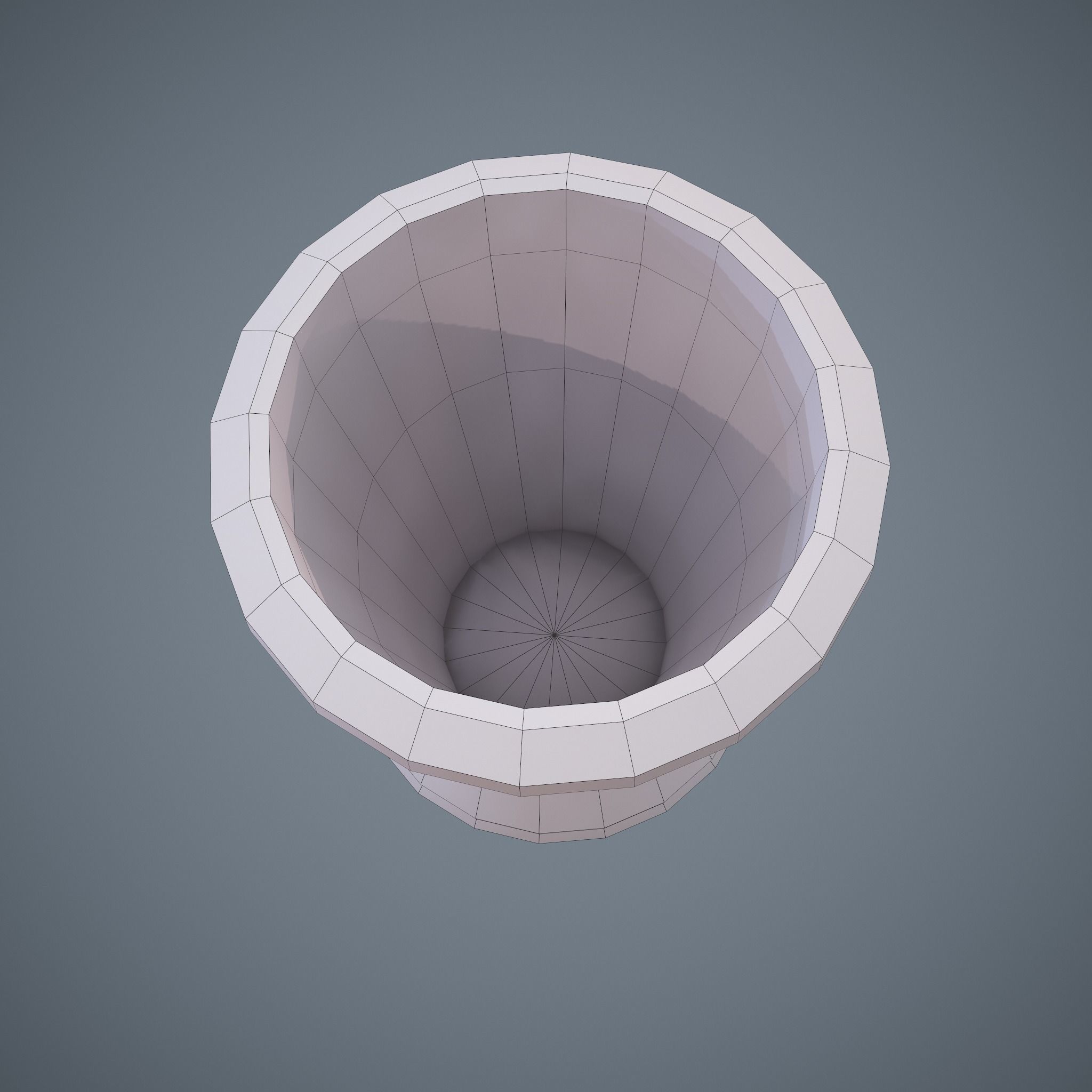 Medieval Tavern Water Cup Free low-poly 3D model_35