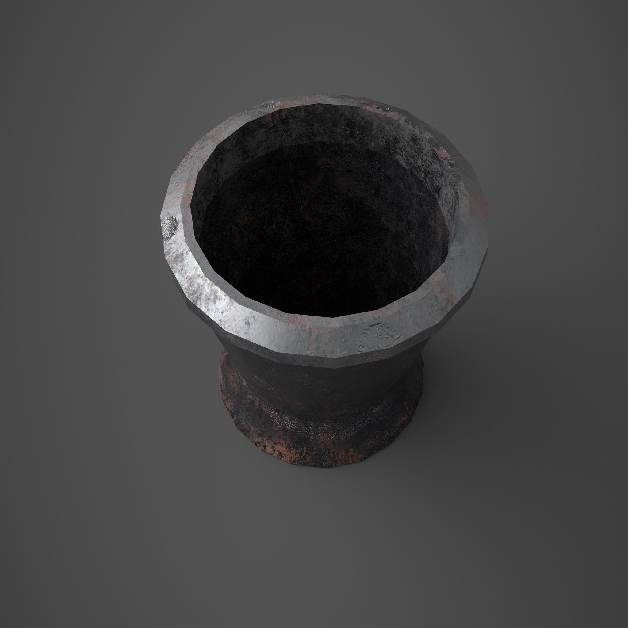 Medieval Tavern Water Cup Free low-poly 3D model_22