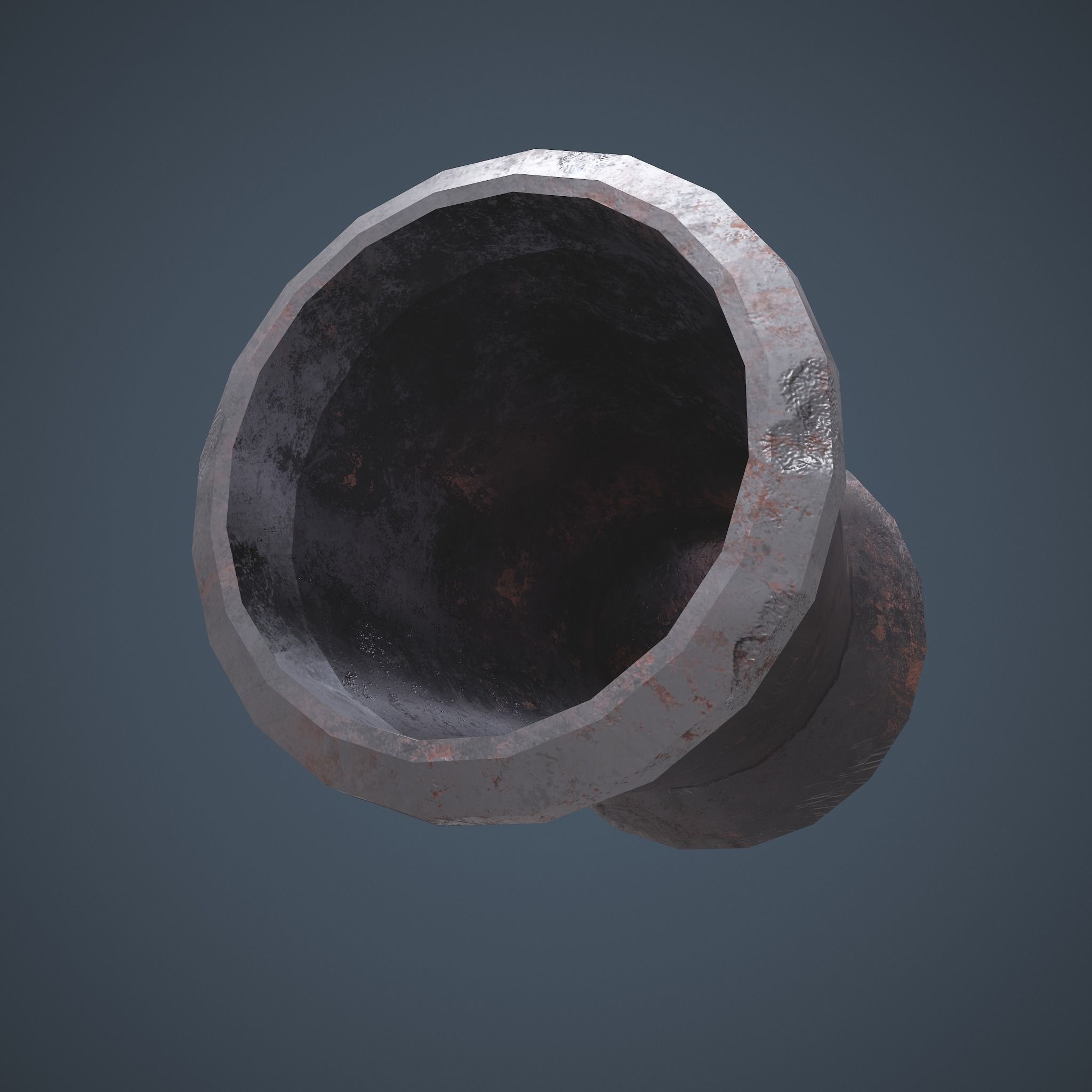 Medieval Tavern Water Cup Free low-poly 3D model_8