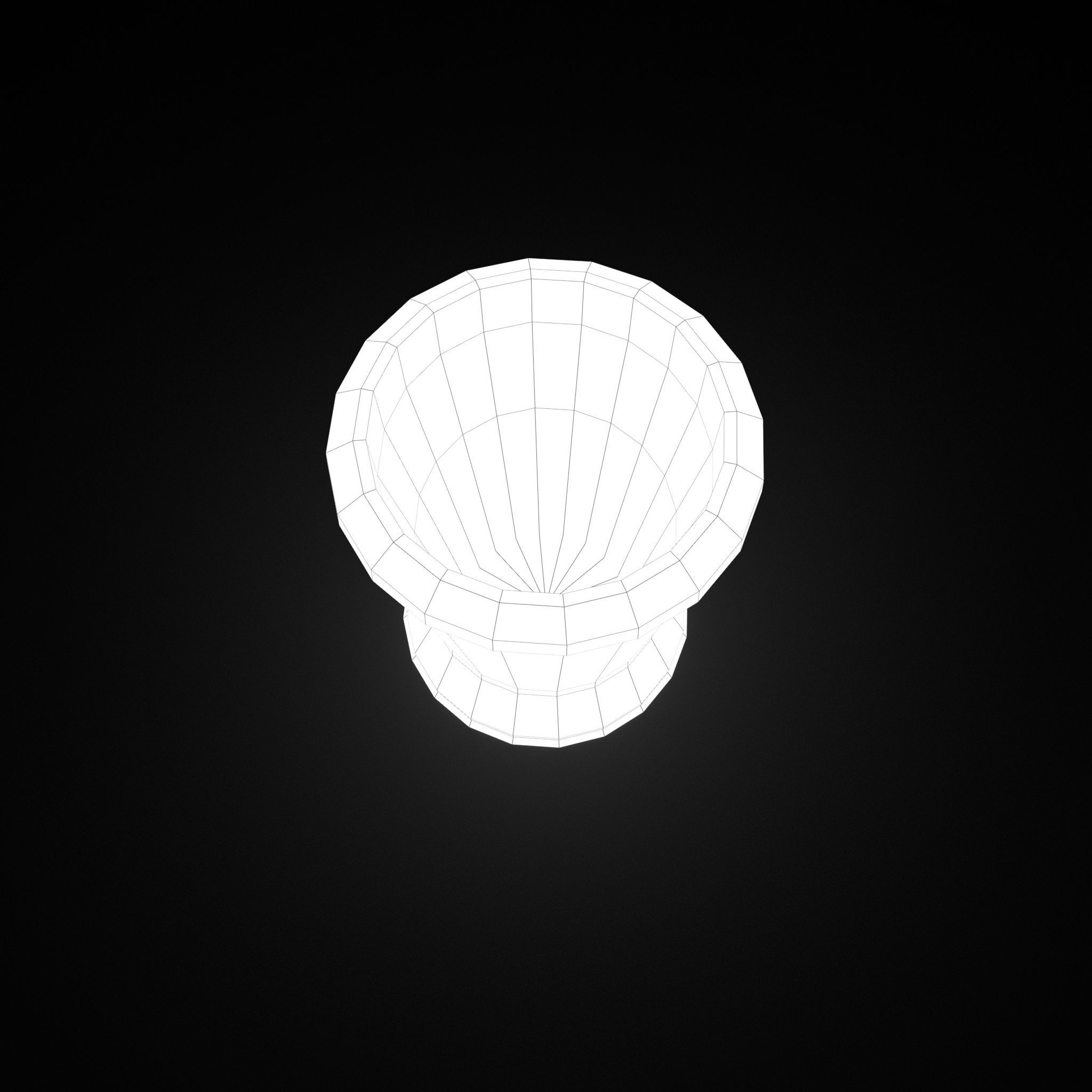 Medieval Tavern Water Cup Free low-poly 3D model_47