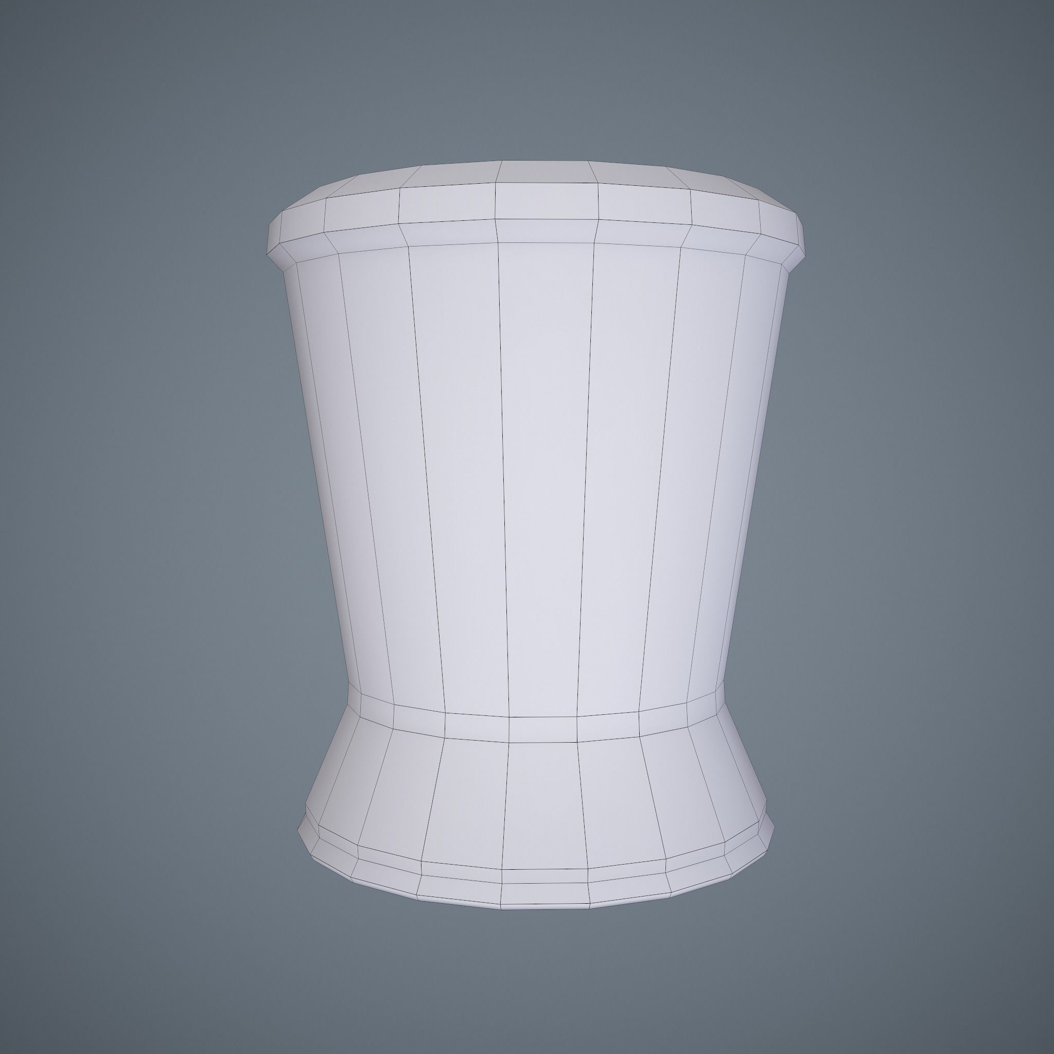 Medieval Tavern Water Cup Free low-poly 3D model_33
