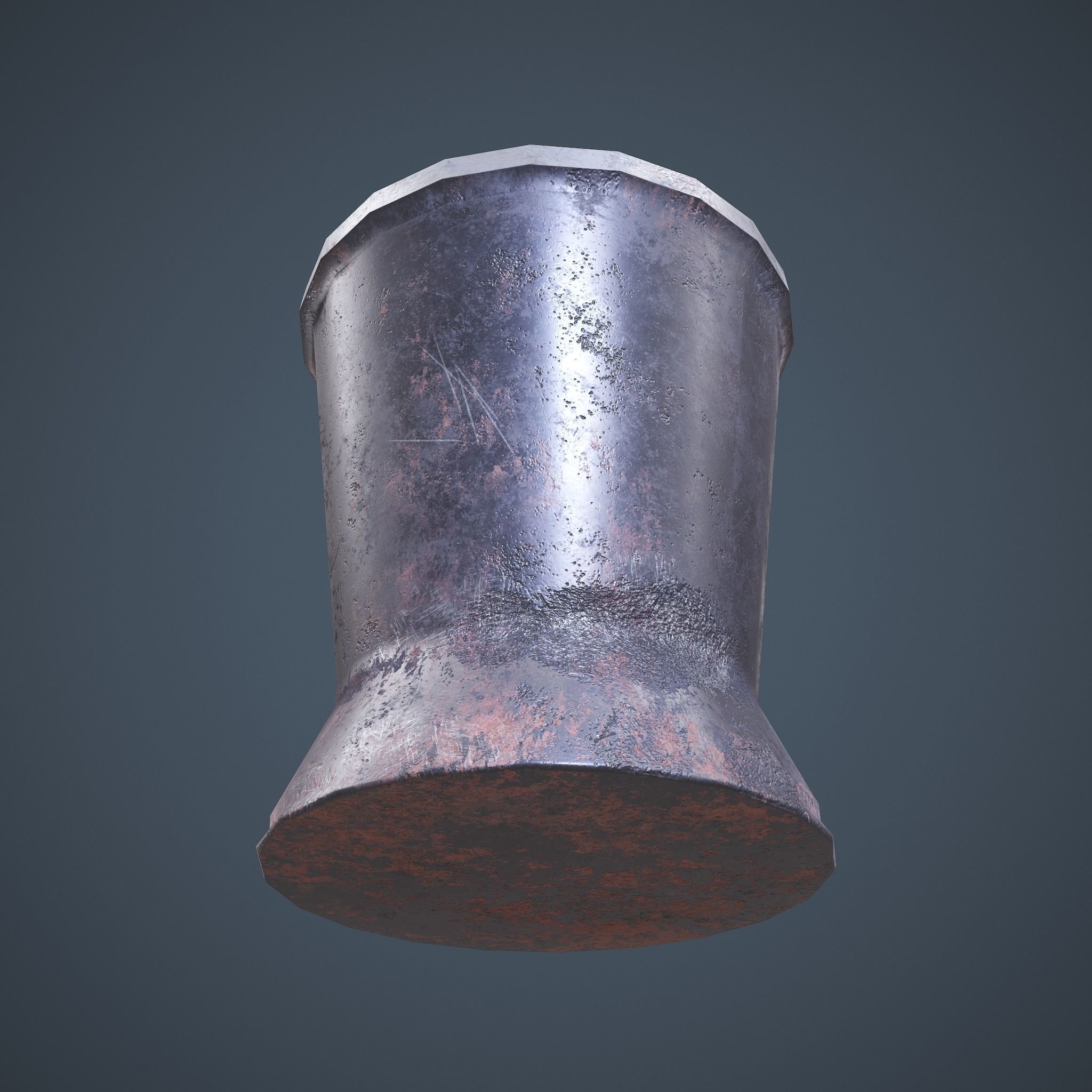 Medieval Tavern Water Cup Free low-poly 3D model_7