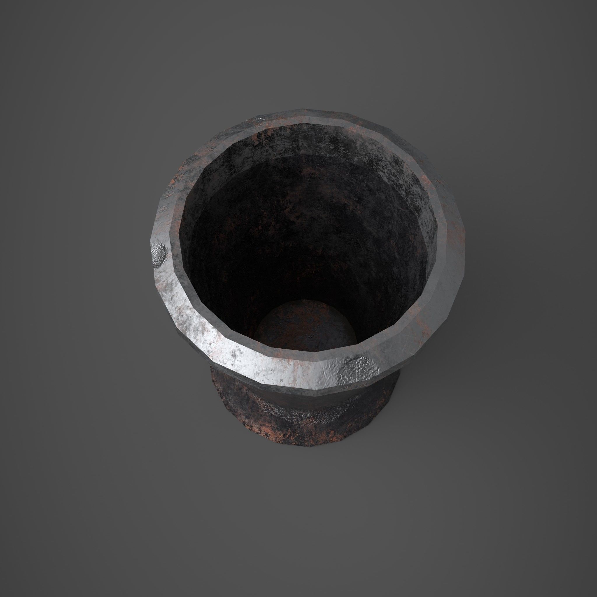 Medieval Tavern Water Cup Free low-poly 3D model_24