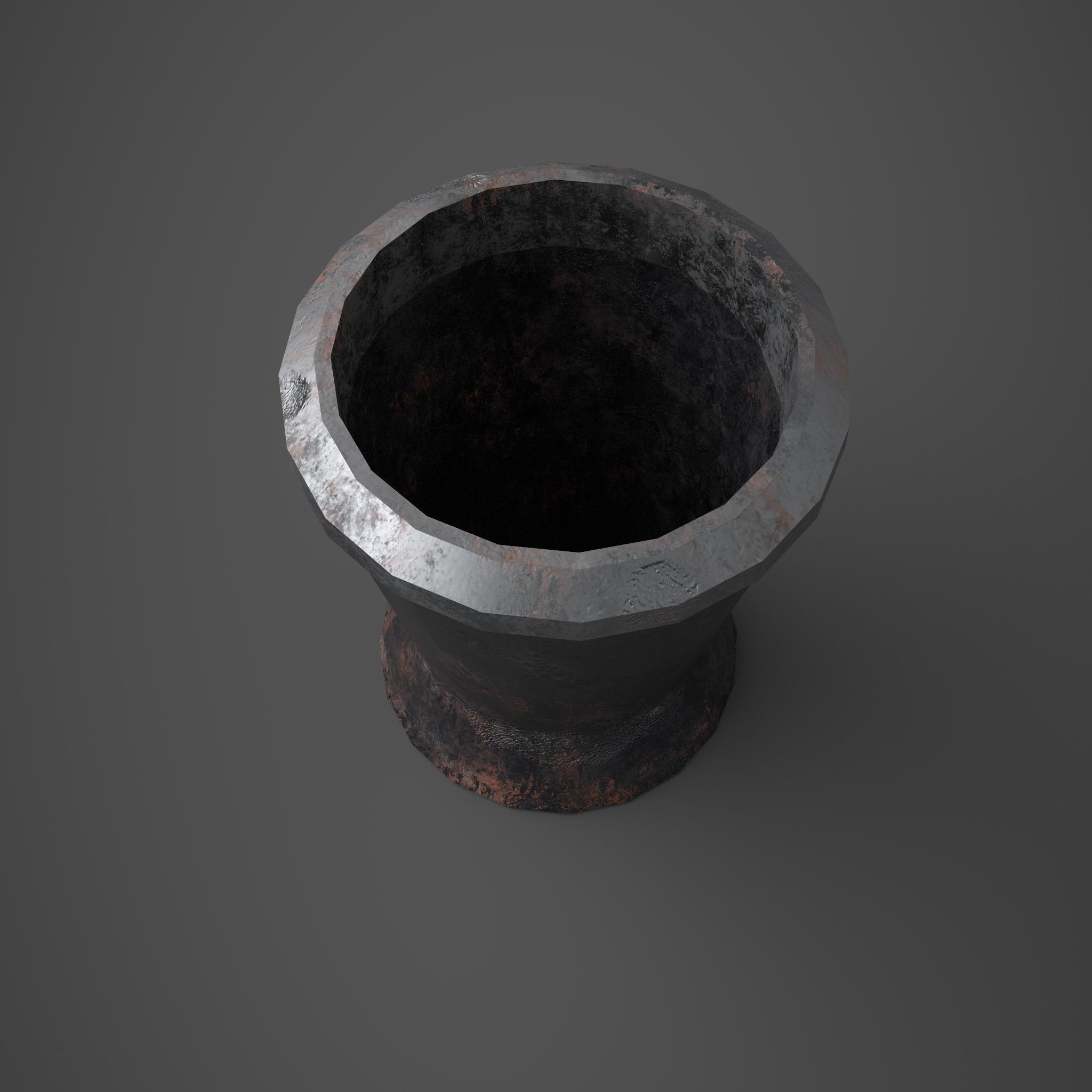 Medieval Tavern Water Cup Free low-poly 3D model_23