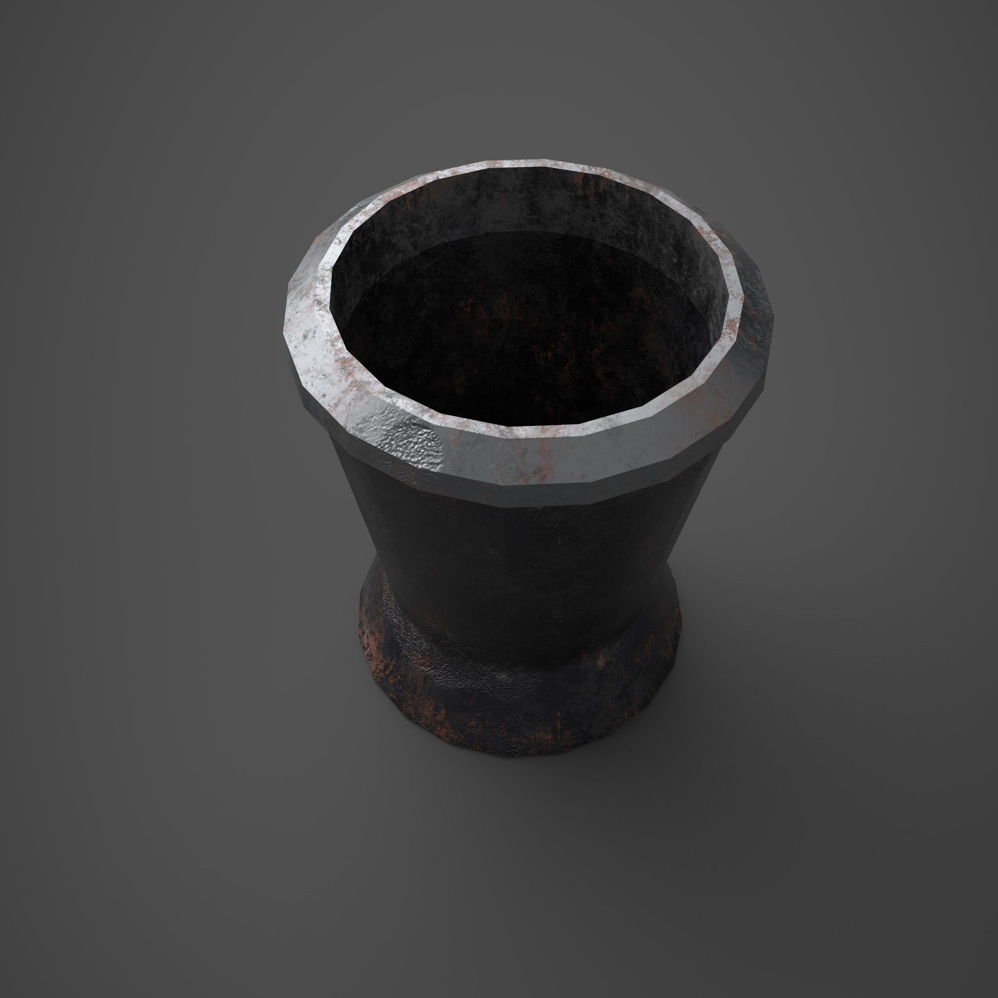 Medieval Tavern Water Cup Free low-poly 3D model_18