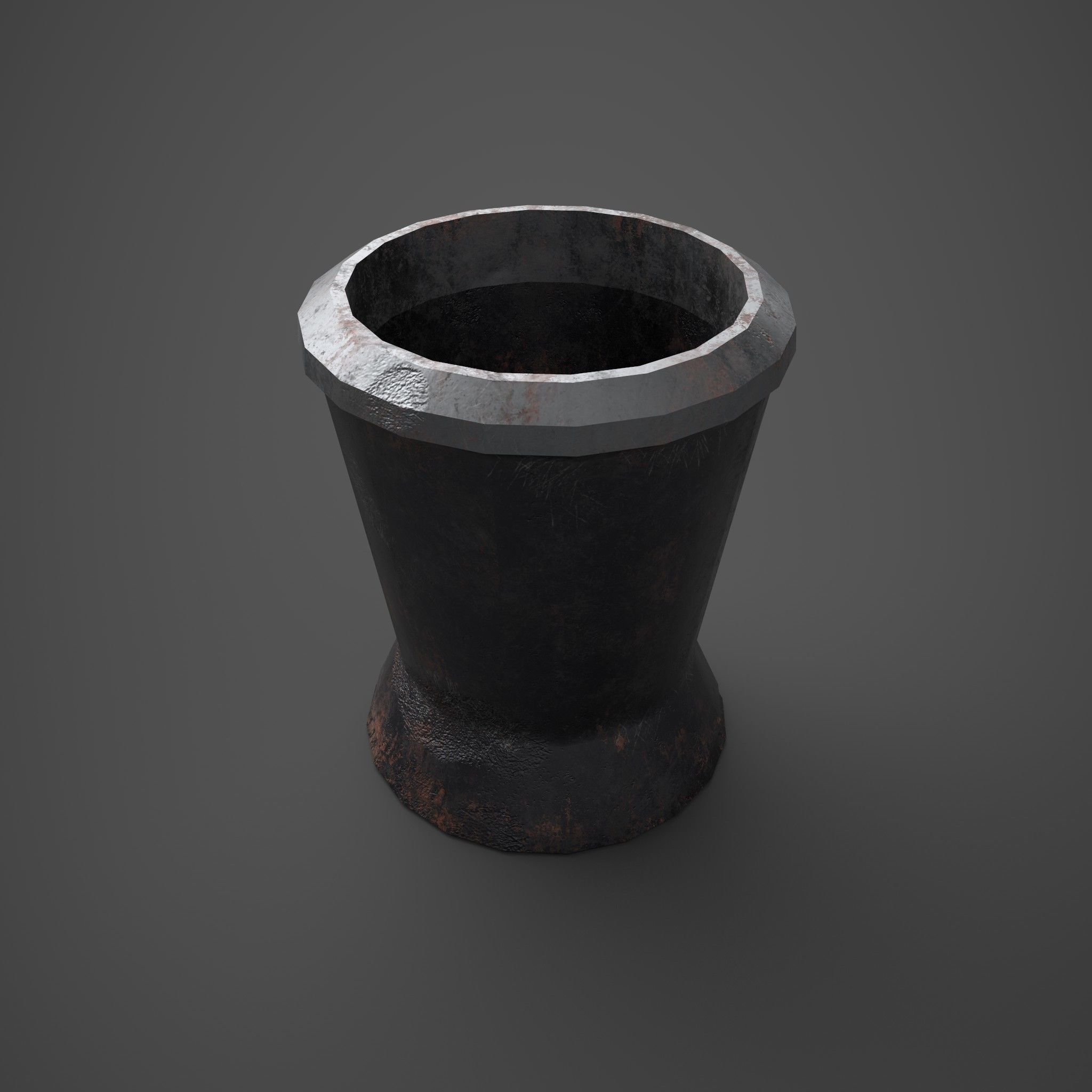 Medieval Tavern Water Cup Free low-poly 3D model_17