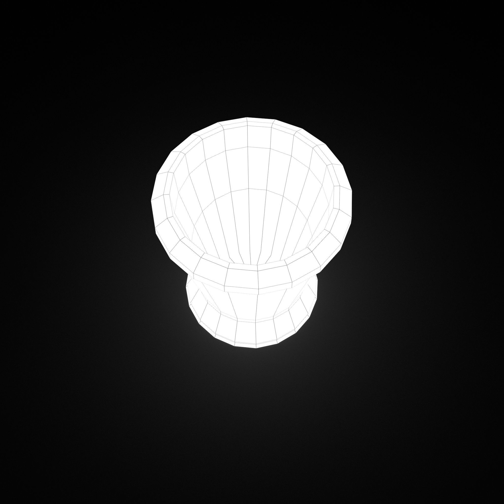 Medieval Tavern Water Cup Free low-poly 3D model_41