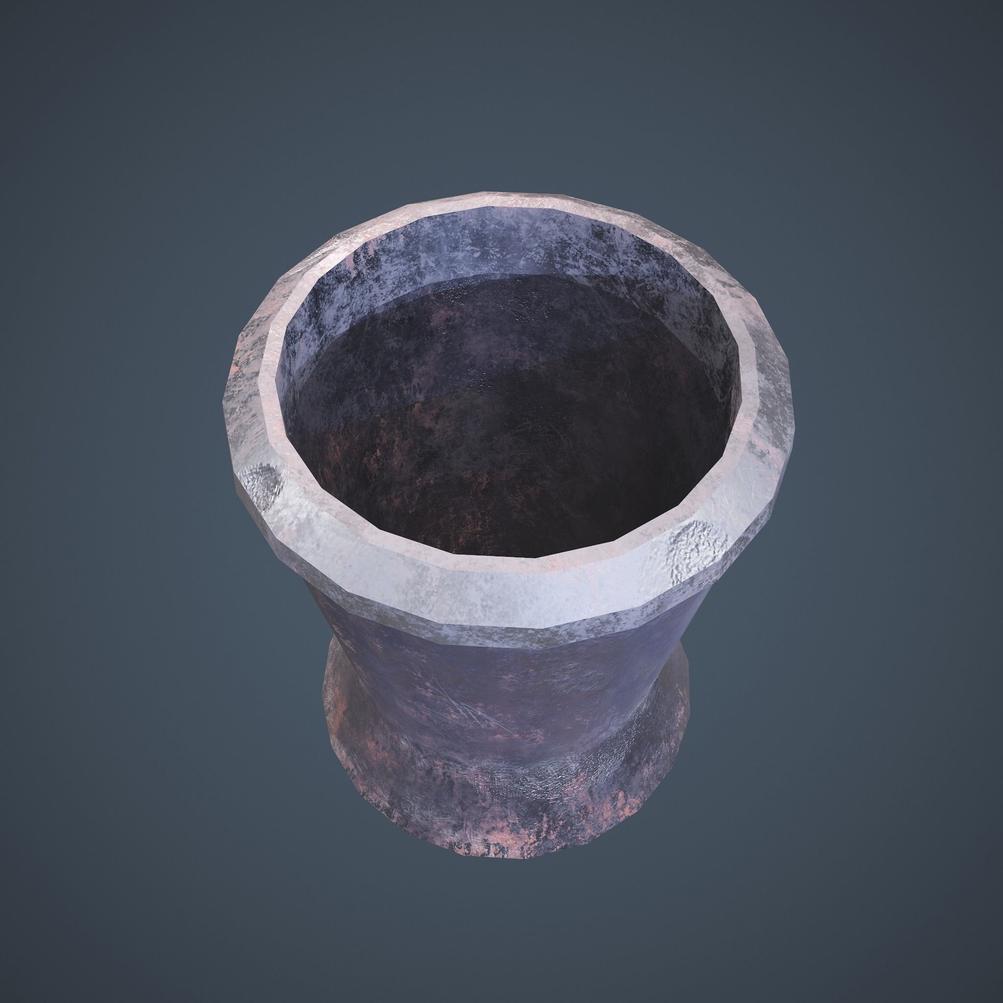 Medieval Tavern Water Cup Free low-poly 3D model_4